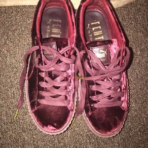 COPY - Puma Creeper Velvet Rihanna Fenty Royal Purple (W)